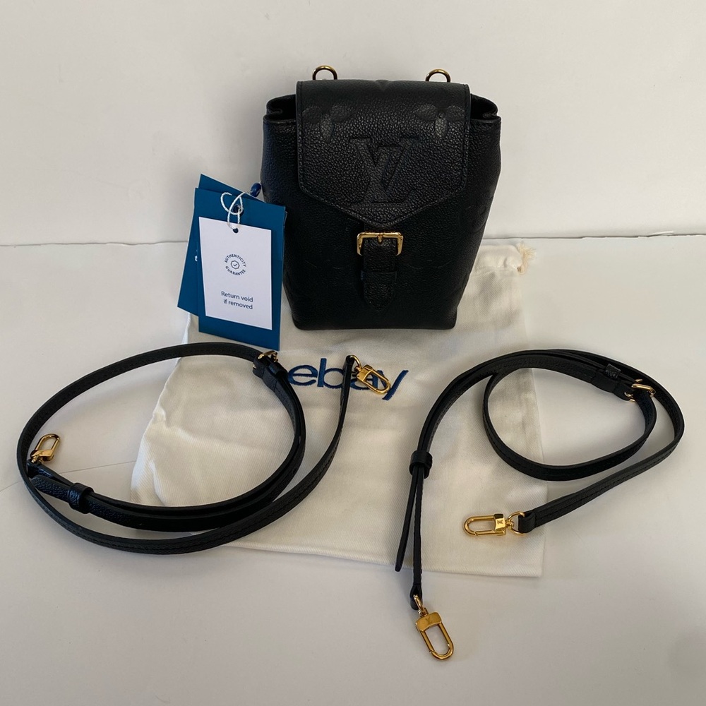 Louis Vuitton tiny giant mono backpack